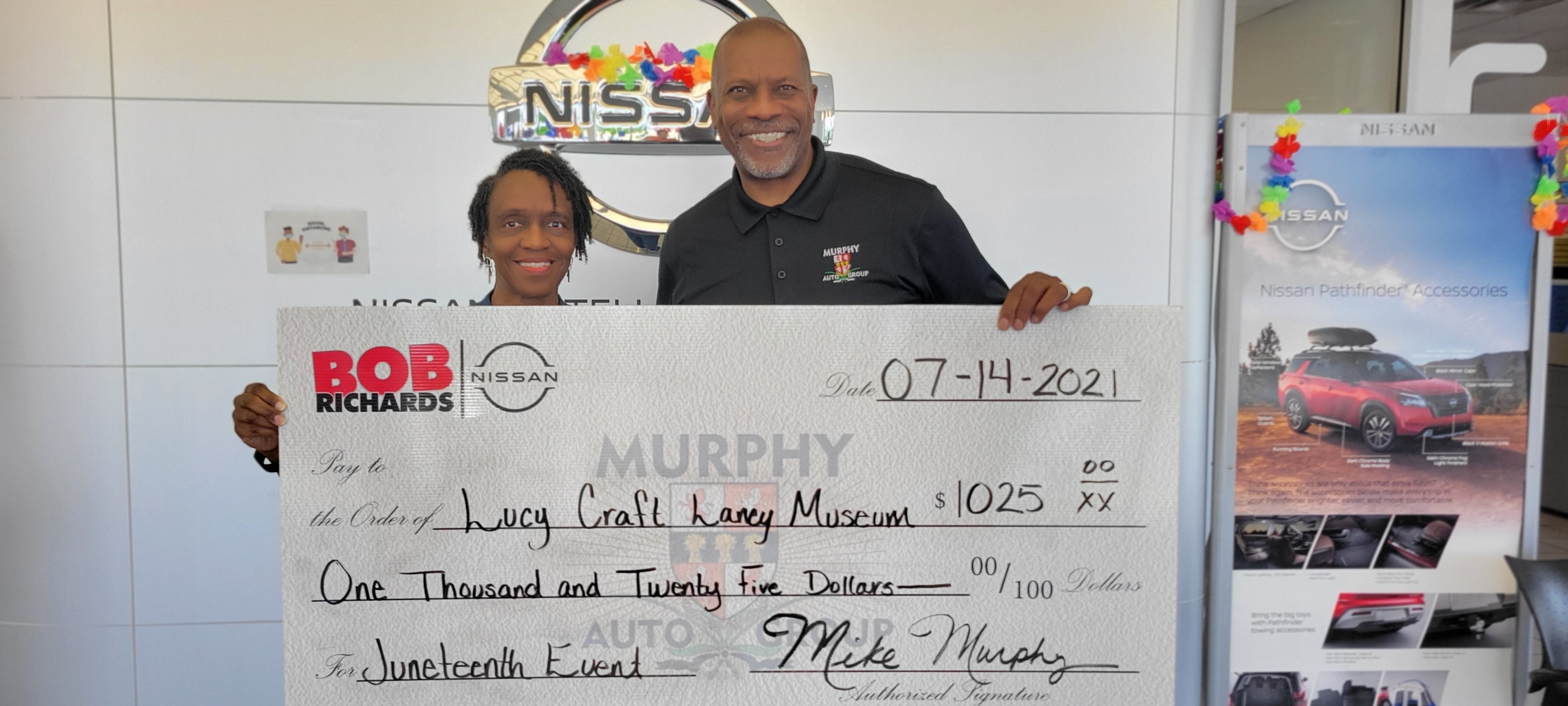 Donation from Murphy Auto Group